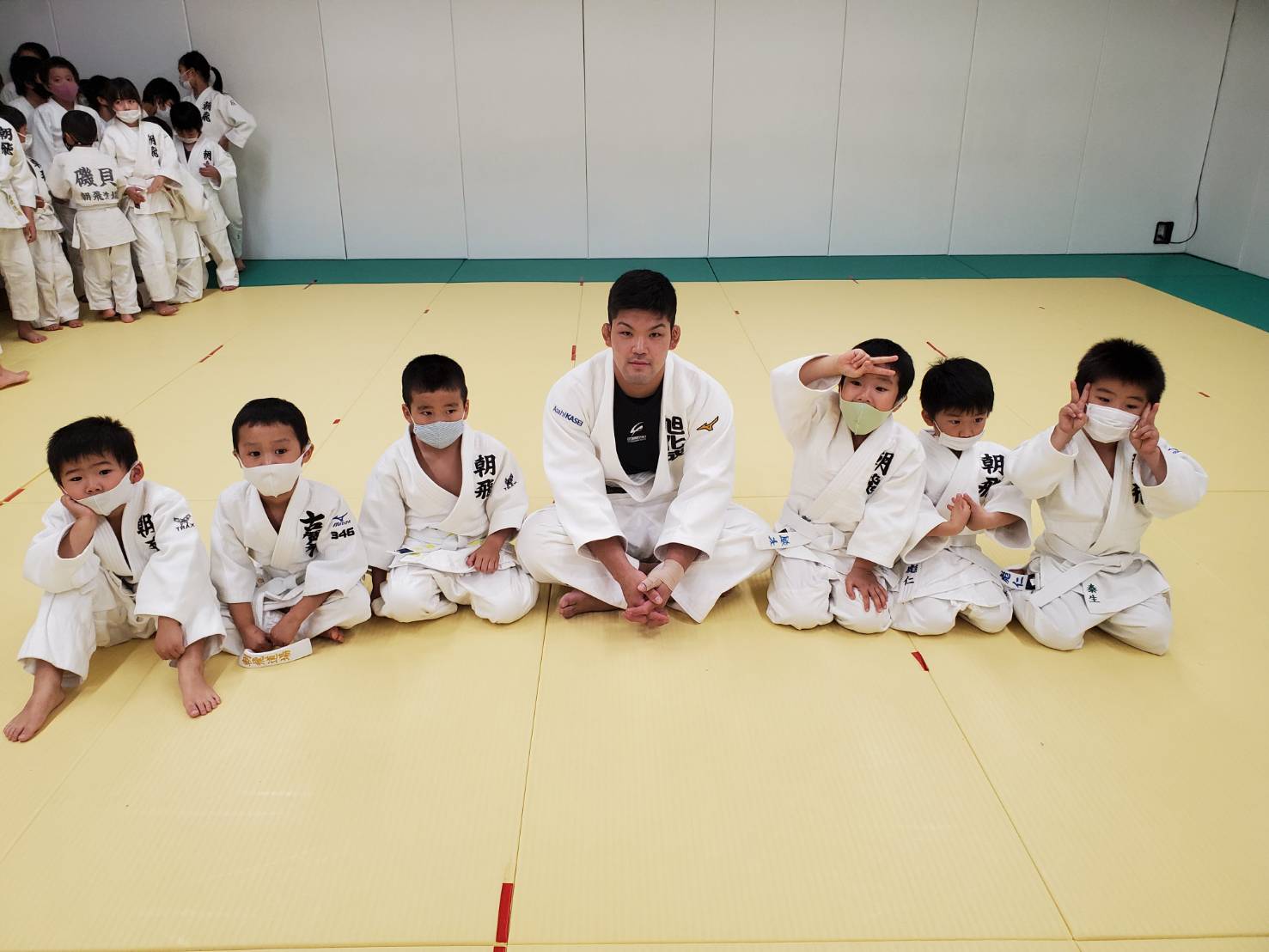 大野将平選手 来館（２） - 朝飛道場 Asahi Dojo